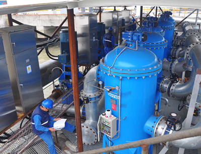 Circulating water treatment in coal chemical enterprises